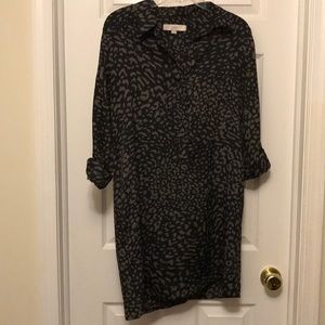 LOFT dress with buttons
